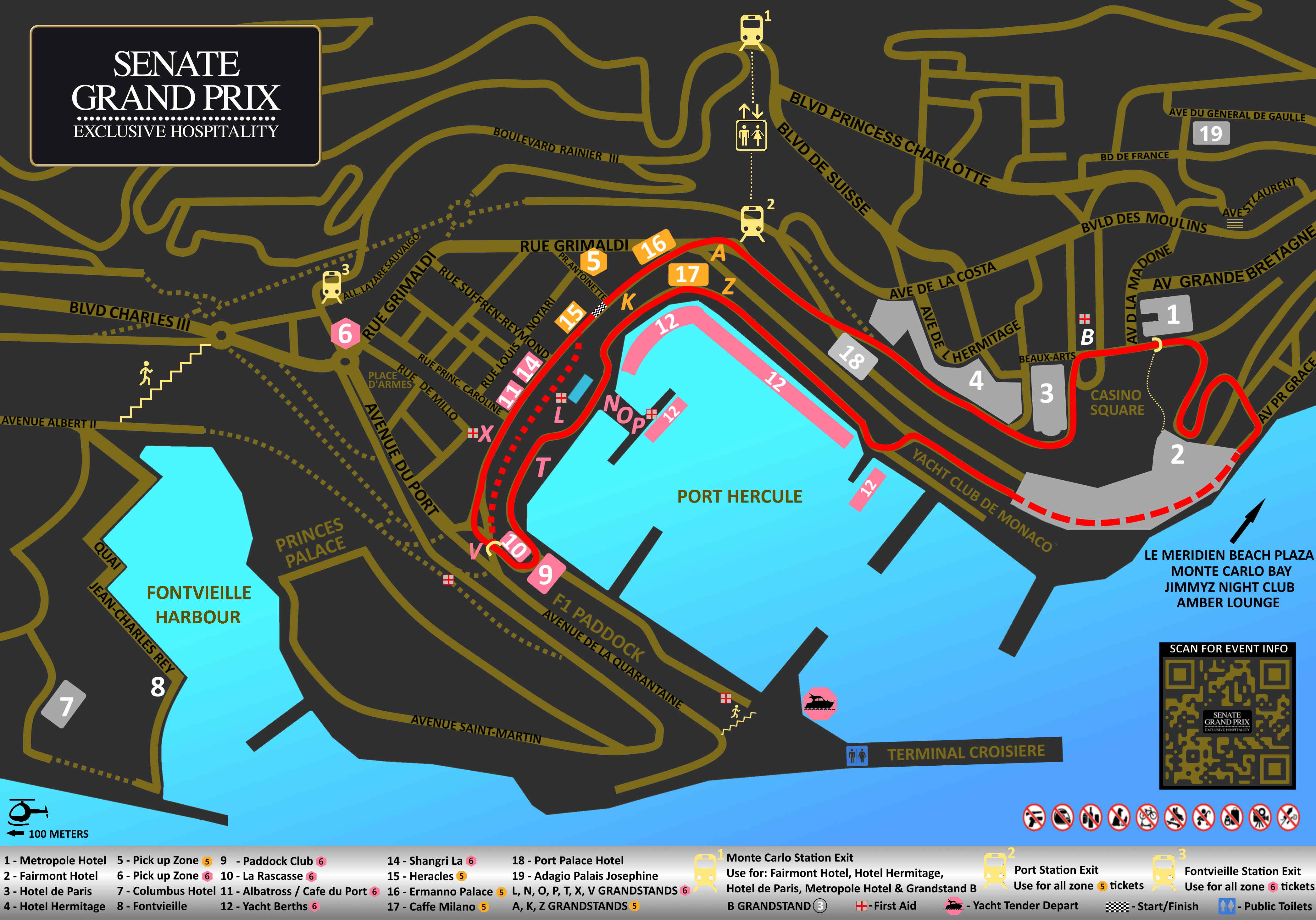 Monaco Grand Prix 2023, 2024 Formula 1™ Important Information